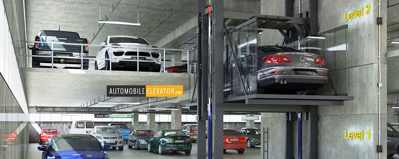 Elevador automotivo estacionamento